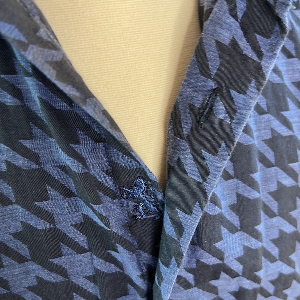 Bugatchi Hounds Tooth Button Down - image 2
